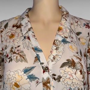 Zara Basics Women's Extra Small Long Sleeve Blouse